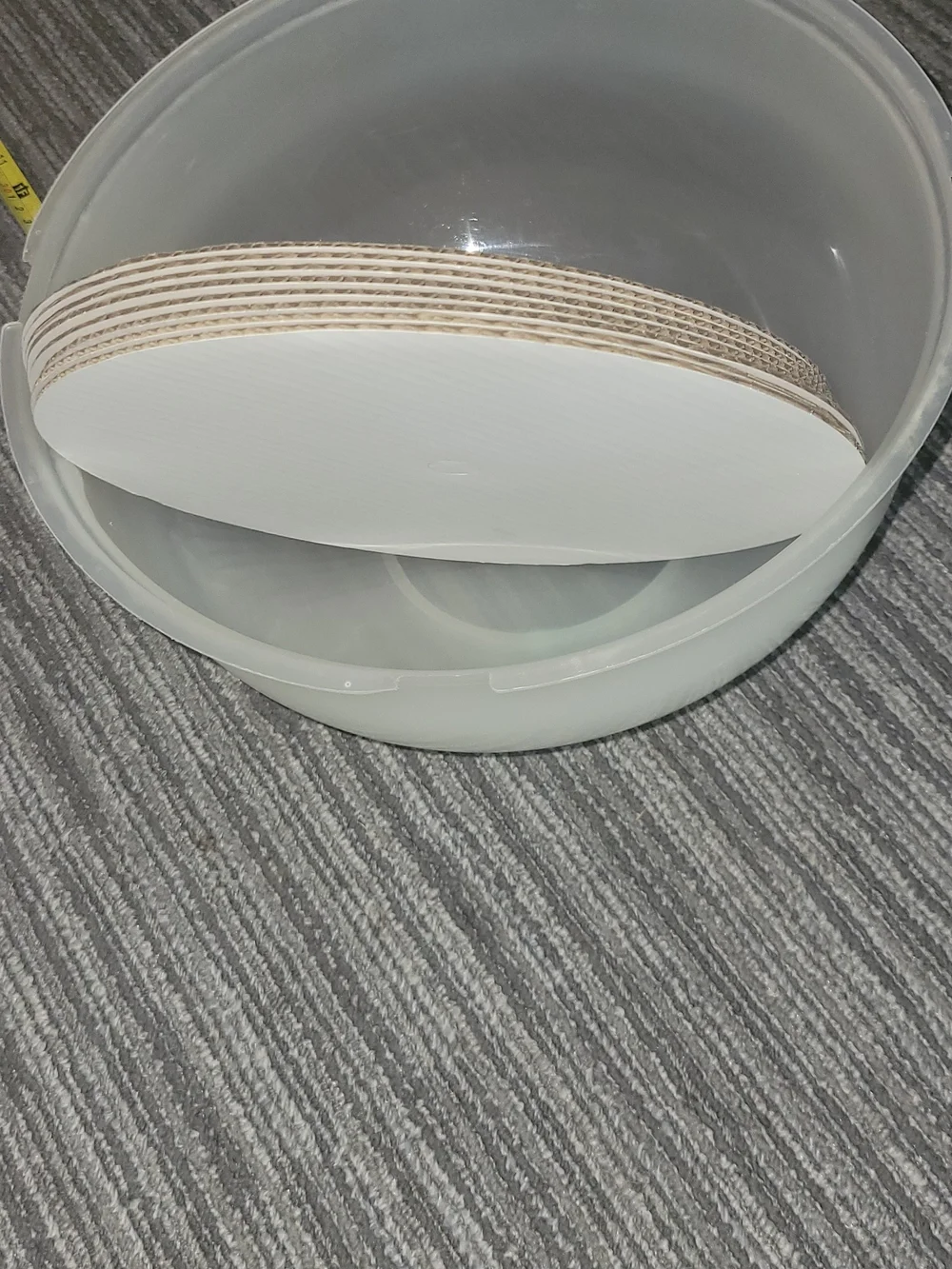 N/A clear plastic